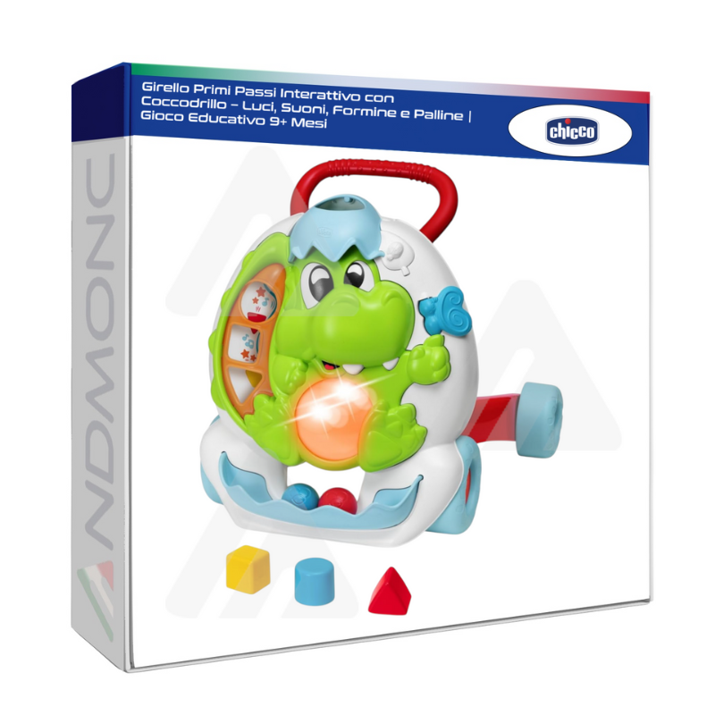 Girello Primi Passi Interattivo con Coccodrillo...