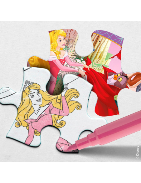 Puzzle Disney Princess Aurora 60 Pezzi Maxifloor Double-Face Lisciani – Gioco Educativo 4+