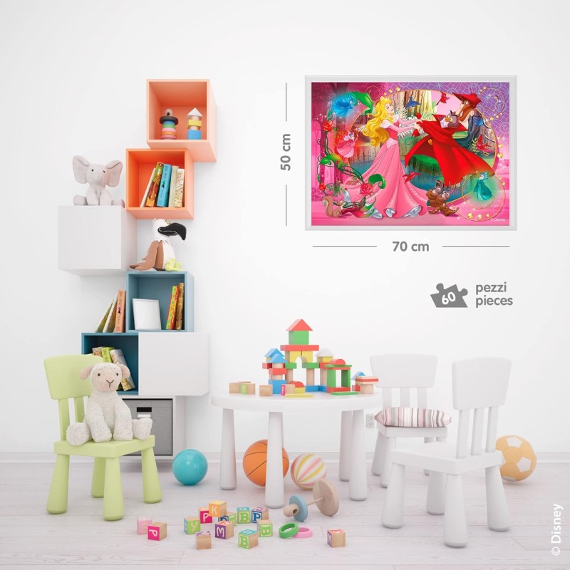 Puzzle Disney Princess Aurora 60 Pezzi...