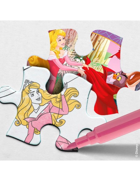 Puzzle Disney Princess Aurora 60 Pezzi Maxifloor Double-Face Lisciani – Gioco Educativo 4+