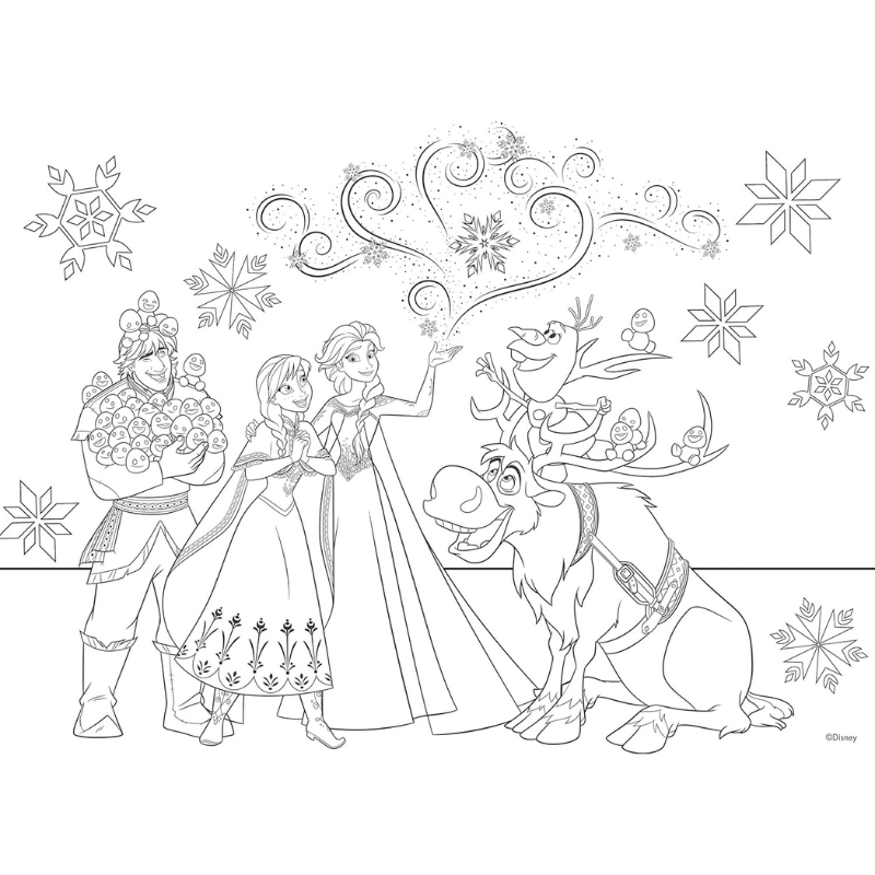 Puzzle Disney Frozen 24 Pezzi Maxipuzzle...