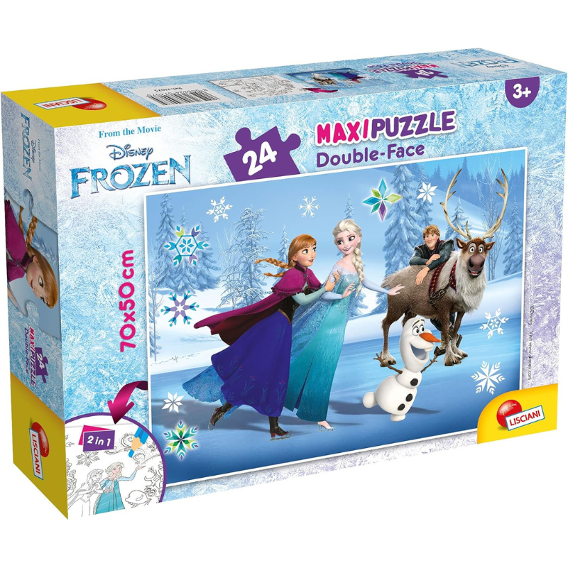 Puzzle Disney Frozen 24 Pezzi Maxipuzzle...