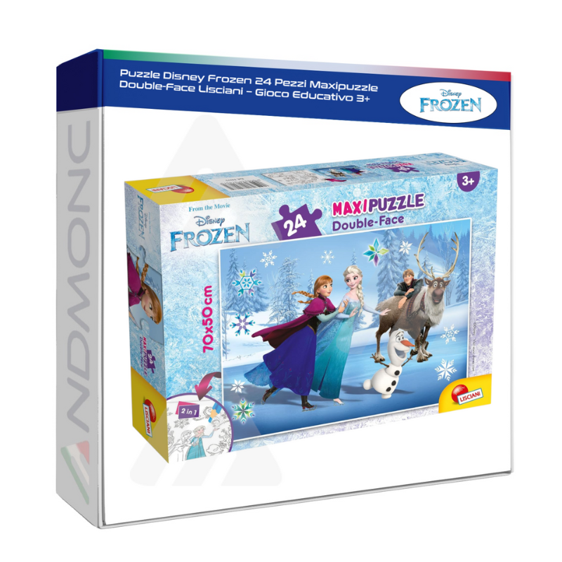 Puzzle Disney Frozen 24 Pezzi Maxipuzzle...