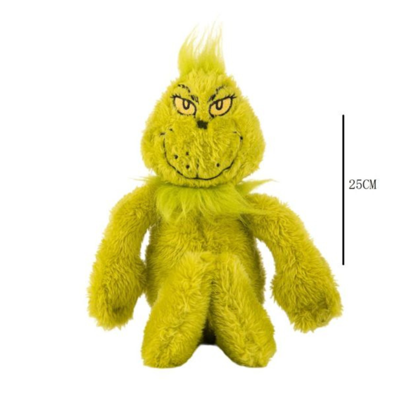 Peluche Il Grinch 25 cm – Morbido Pupazzo Verde...