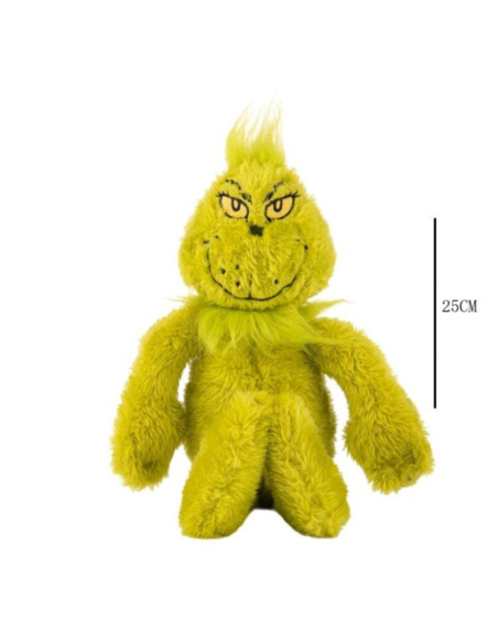 Peluche Il Grinch 25 cm – Morbido Pupazzo Verde Natalizio  Idea Regalo Bambini e Collezionisti