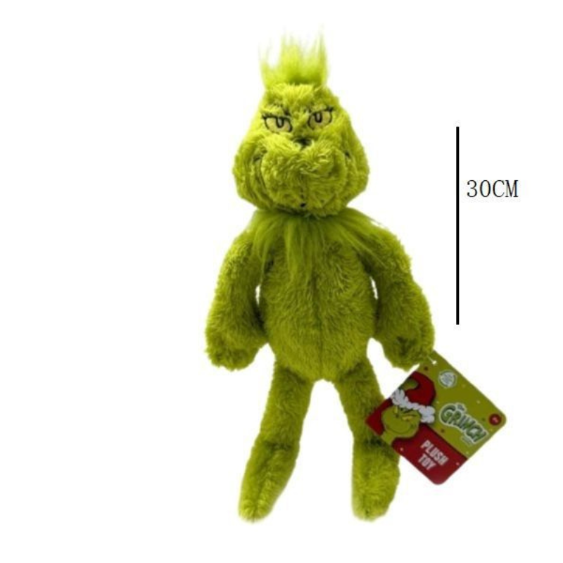Peluche Il Grinch 30 cm – Pupazzo Morbido Verde...