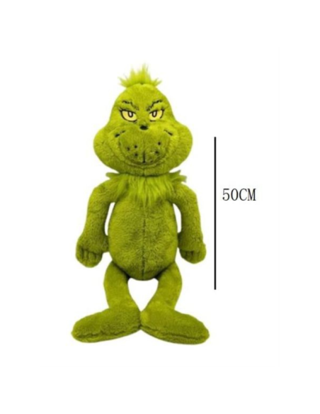 Peluche Grinch 50 cm – Pupazzo Morbido Natalizio Ufficiale  Grande Idea Regalo per Bambini e Fan Dr. Seuss