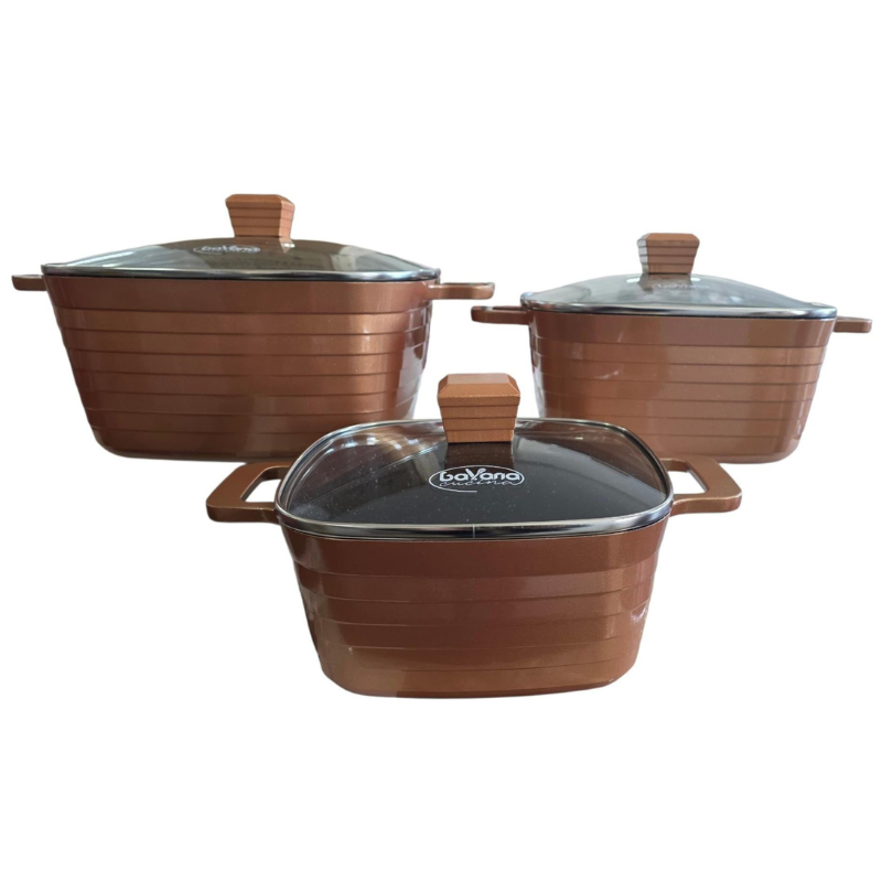 6pz. Casseruole ad Induzione Bavaria