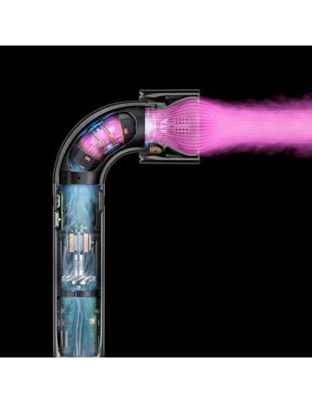 Asciugacapelli Professionale ad Alta Velocità | Motore Brushless, Tecnologia Ionica, Design Compatto a L