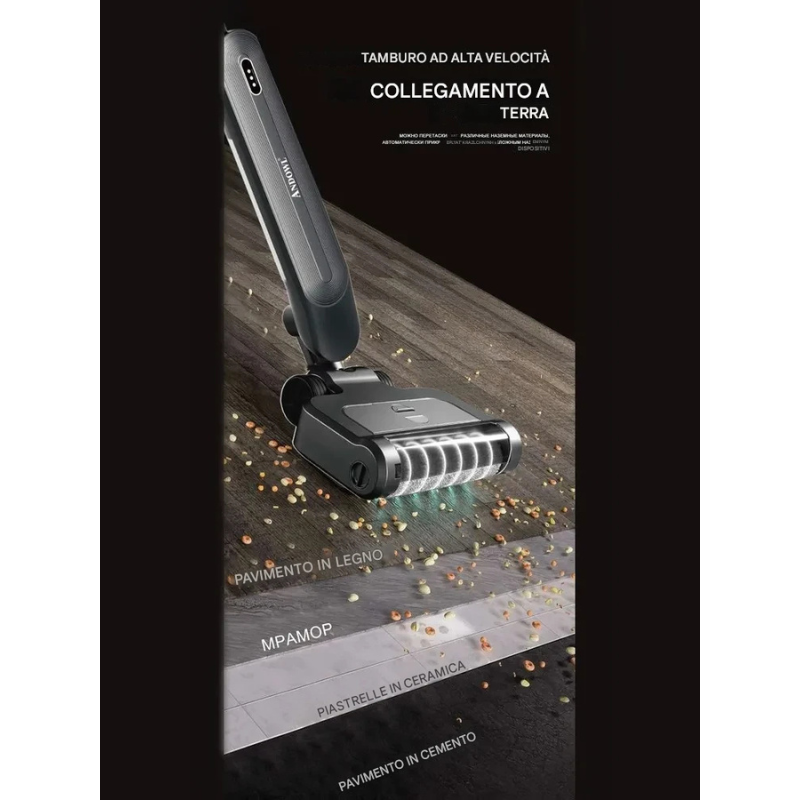 Andowl Q-XC3 Elettro Mop Elettrico Senza Fili –...