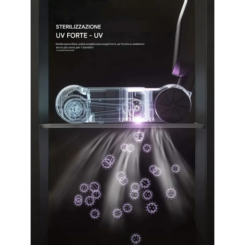 Andowl Q-XC3 Elettro Mop Elettrico Senza Fili –...