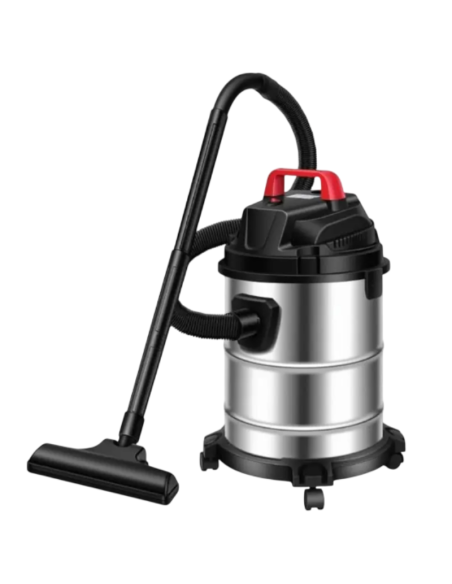 Aspirapolvere Andowl Q-XC2 900W Wet & Dry – Potente Aspirazione Liquidi/Solidi, 20 L Capacità, Inox