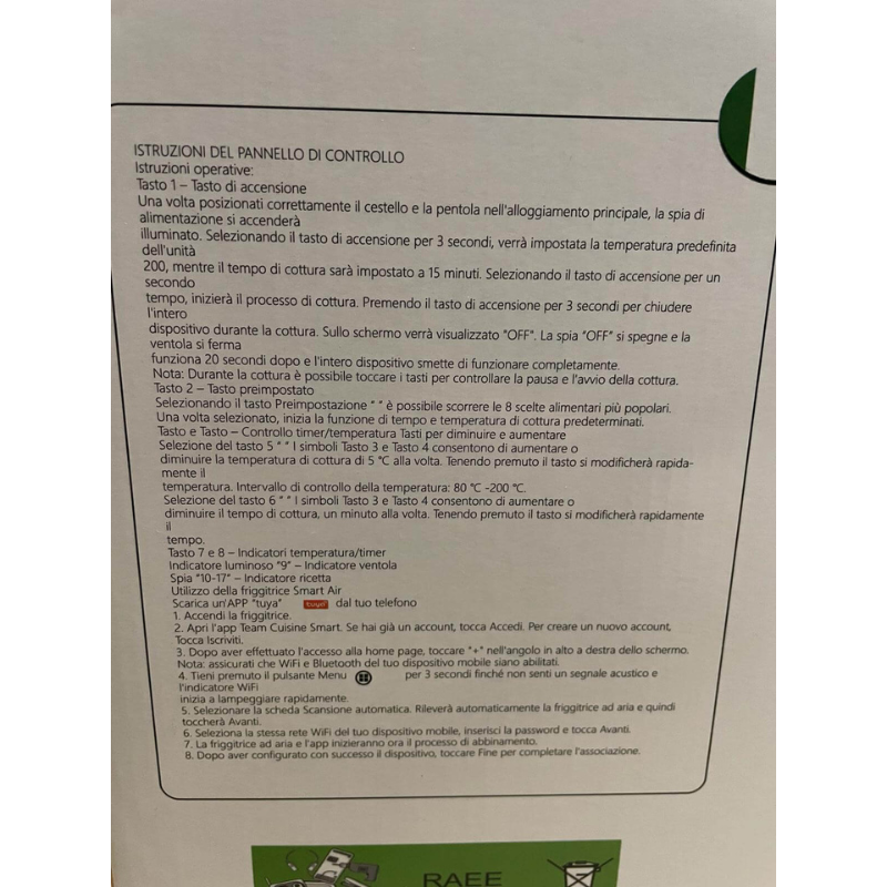 Friggitrice ad Aria Royal 12 Litri 1700W...