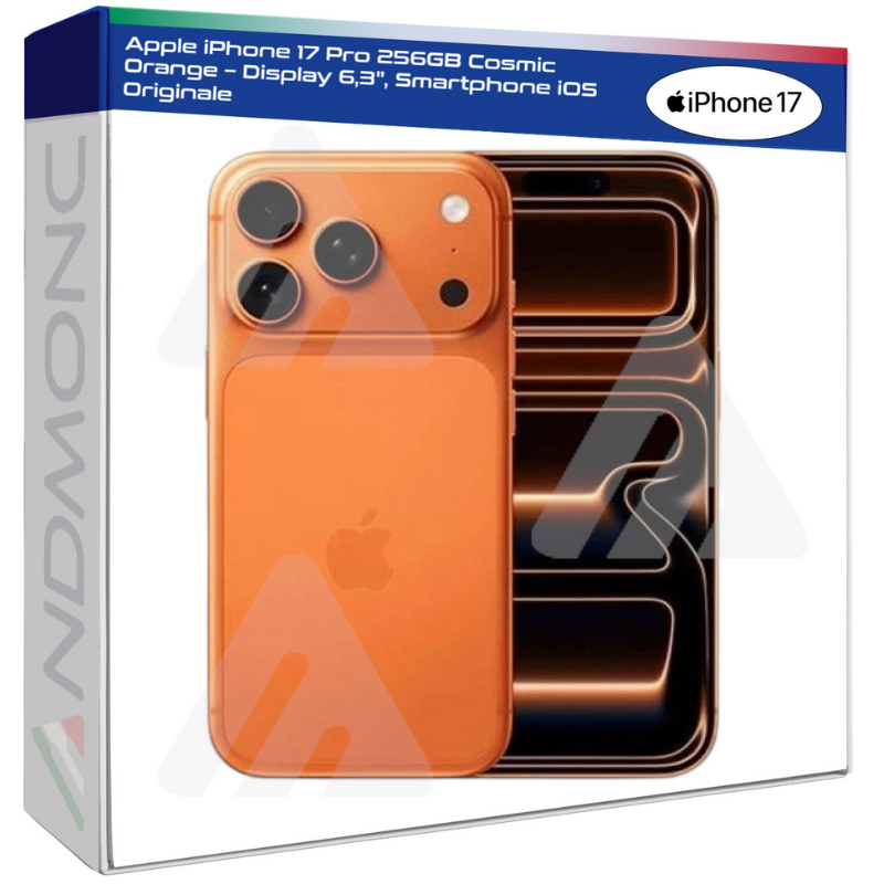 Apple iPhone 17 Pro 256GB Cosmic Orange –...