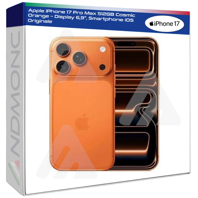 Apple iPhone 17 Pro Max 512GB Cosmic Orange –...