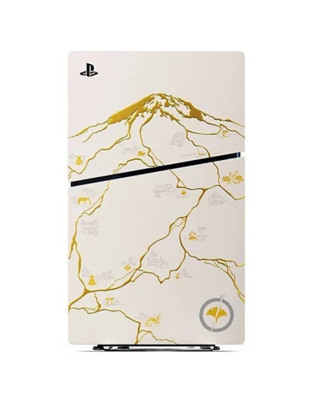Sony PlayStation 5 Console 1TB Ghost of Yōtei Gold Limited Edition White Slim – PS5 Next-Gen