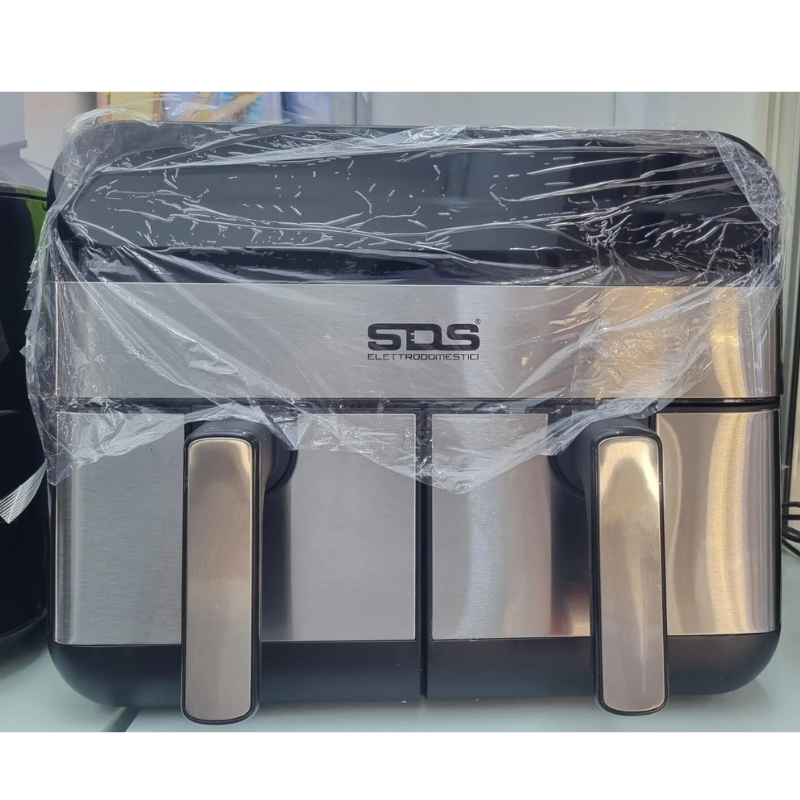 Friggitrice ad Aria SDS DUOS 12L (6L+6L) 2400W...
