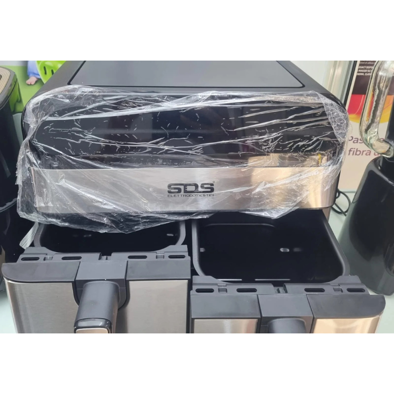 Friggitrice ad Aria SDS DUOS 12L (6L+6L) 2400W...