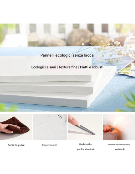 Tavolo da Trucco con Specchio Scorrevole LED 2 in 1, Cassettiera e Sgabello | Toeletta Moderna Bianca 80x35x70 cm