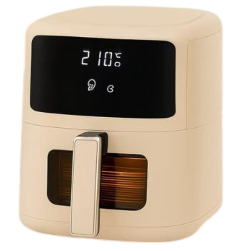 Friggitrice ad Aria 6L 1350W Panna – Air Fryer...