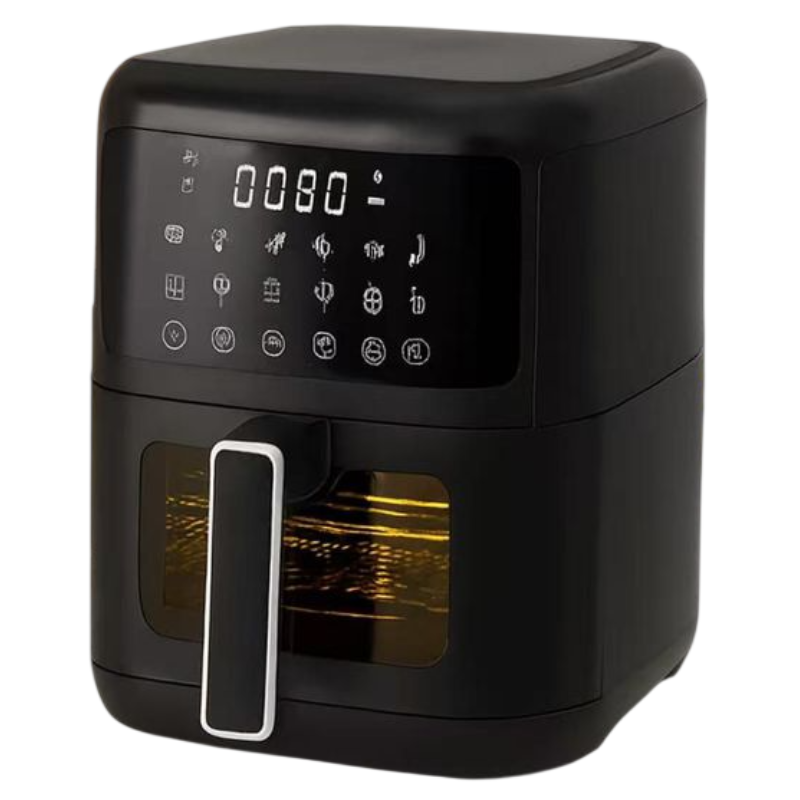Friggitrice ad Aria 6L 1350W Nera – Air Fryer...