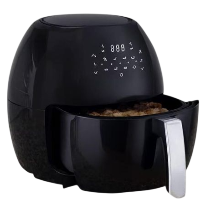 Friggitrice ad Aria 10L 1800W Nera – Air Fryer...