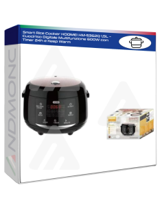 Smart Rice Cooker HOOMEI HM-5362Q 1,5L – Cuociriso...