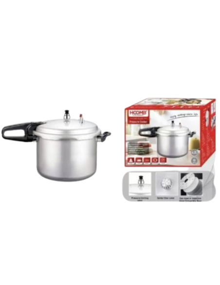 Pentola a Pressione HOOMEI HM-5040K 4,2L – Acciaio Inox per Gas e Induzione con Sistemi di Sicurezza