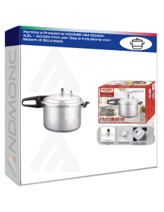 Pentola a Pressione HOOMEI HM-5040K 4,2L – Acciaio Inox...