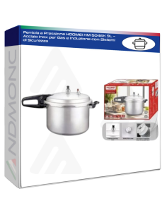 Pentola a Pressione HOOMEI HM-5046K 9L – Acciaio Inox per...