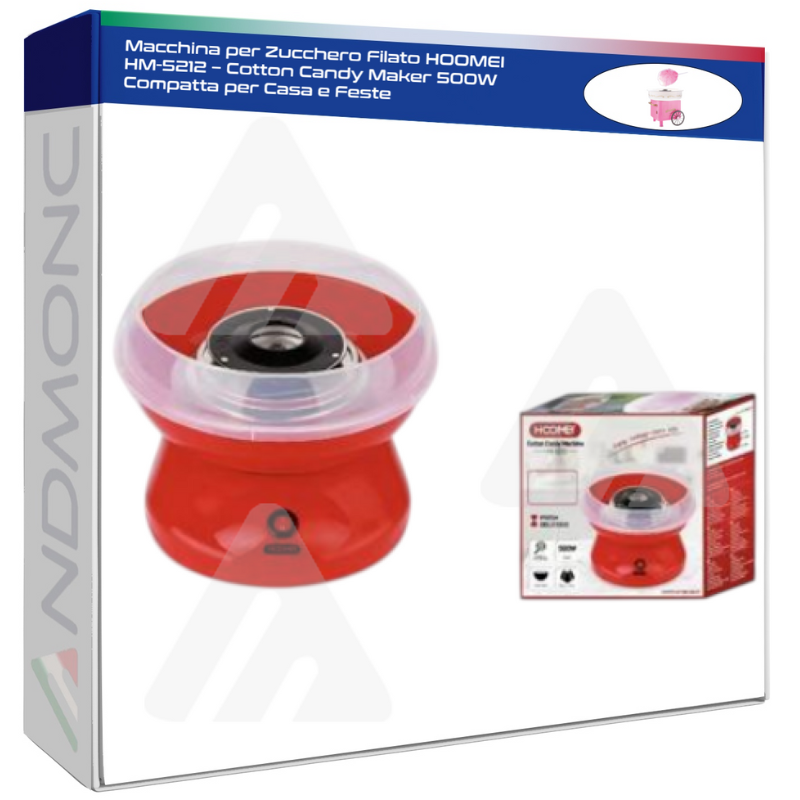 Macchina per Zucchero Filato HOOMEI HM-5212 –...
