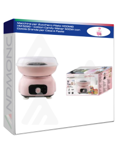 Macchina per Zucchero Filato HOOMEI HM-5220 – Cotton...