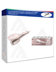 Arricciacapelli Ondulato HOOMEI HM-7188R – Wavy Hair...