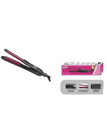 Piastra e Arricciacapelli 2 in 1 HOOMEI HM-7162DS – Hair Styler in Ceramica 35W con Display LCD e Cavo Girevole 360°