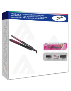 Piastra e Arricciacapelli 2 in 1 HOOMEI HM-7162DS – Hair...