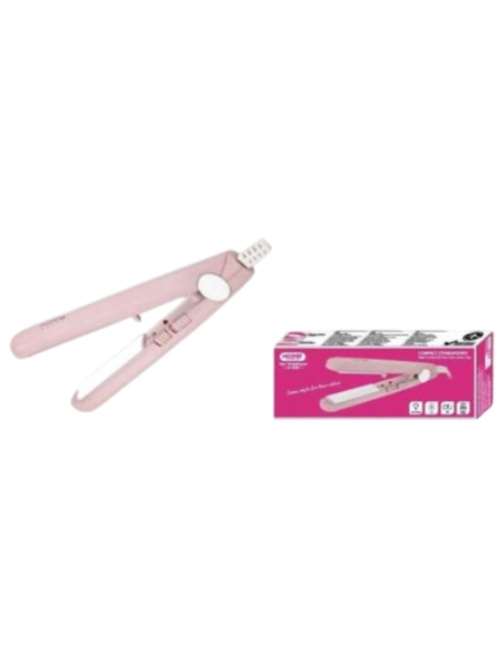 Piastra per Capelli HOOMEI HM-7005R – Hair Straightener in Ceramica 20W con Blocco di Sicurezza e Indicatore Luminoso