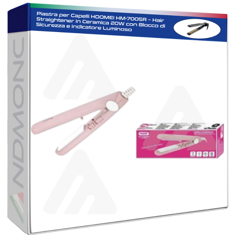 Piastra per Capelli HOOMEI HM-7005R – Hair...