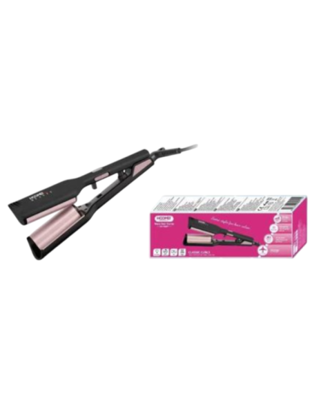 Arricciacapelli Ondulato HOOMEI HM-7008PT – Wavy Hair Curler in Ceramica 50W con Cavo Girevole 360° e Indicatore LED