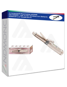 Arricciacapelli Ricaricabile HOOMEI HM-7396RH – Hair...