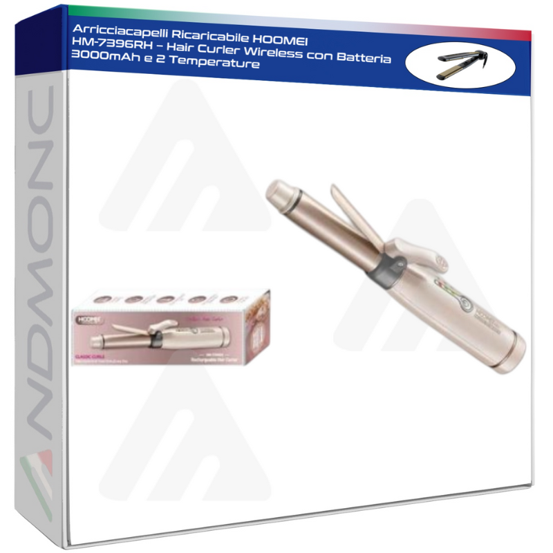 Arricciacapelli Ricaricabile HOOMEI HM-7396RH –...