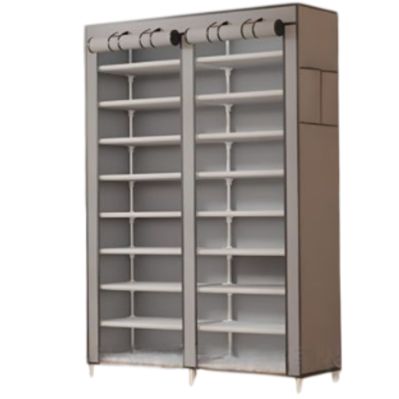 Scarpiera Doppia Salvaspazio in Tessuto con...