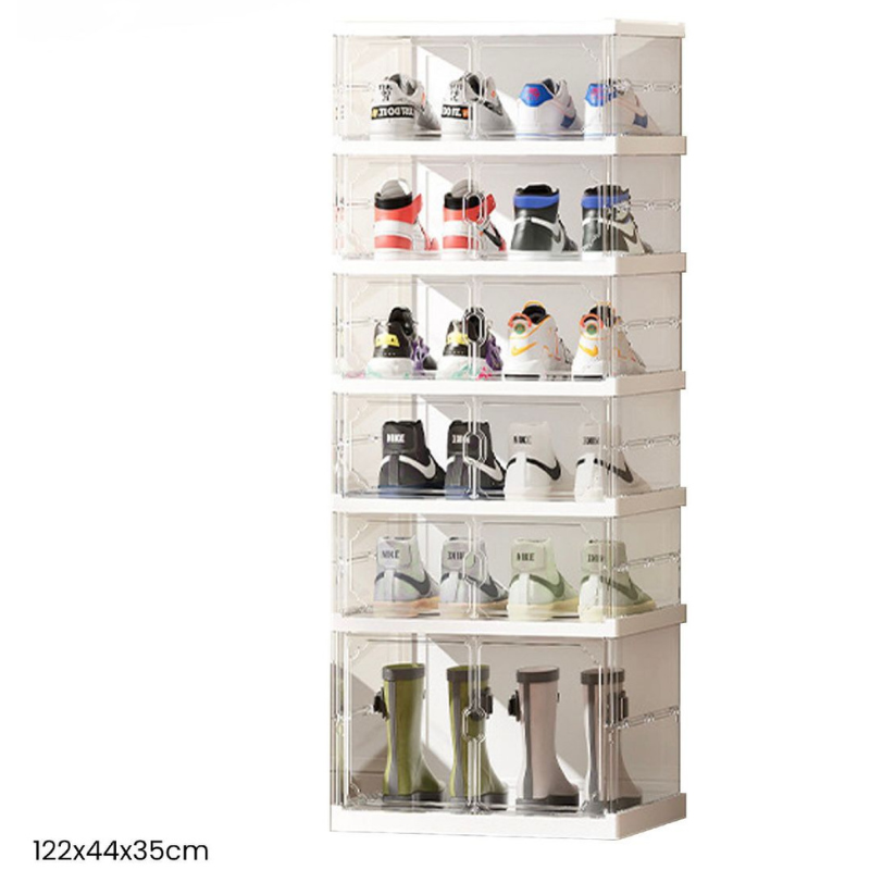 Scarpiera Trasparente Modulabile 6 Livelli –...