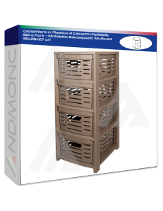 copy of Scarpiera Salvaspazio in Tessuto con Ripiani –...