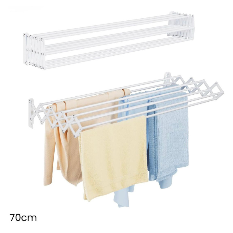 Stendibiancheria da Parete Estensibile 70 cm –...