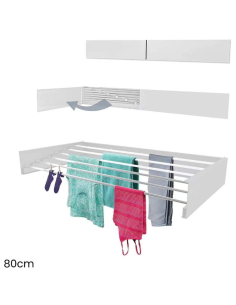 Stendibiancheria da Parete a Scomparsa 80 cm – Stendino... 2
