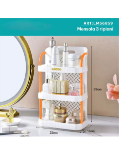 Mensola Organizer 3 Ripiani da Bagno e Cucina –... 2