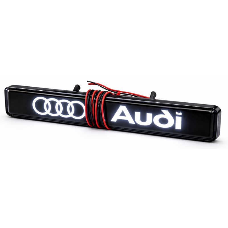 Distintivo griglia anteriore con luce LED Audi