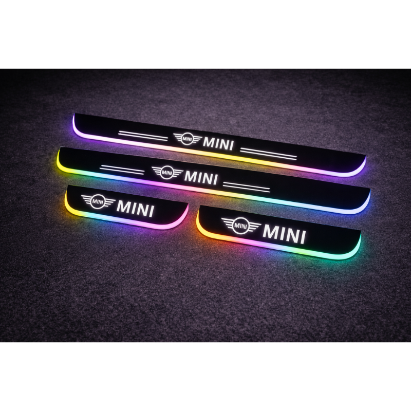 Battitacco LED MINI Cooper RGB Senza Fili – Set...