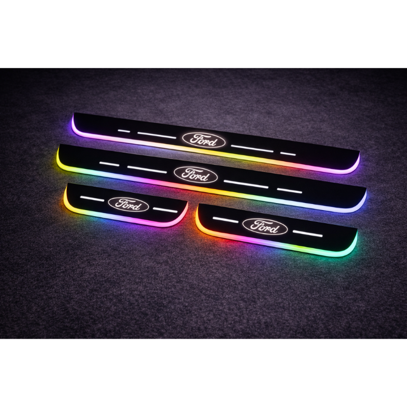 4pz anteriore e posteriore battitacco LED Ford...