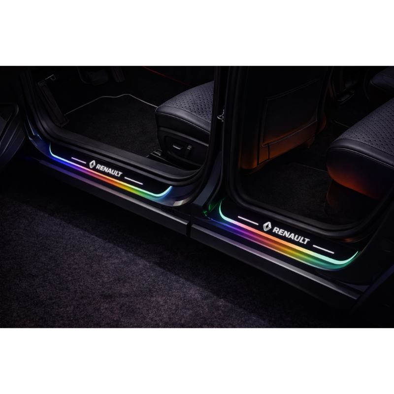 4pz anteriore e posteriore battitacco LED...